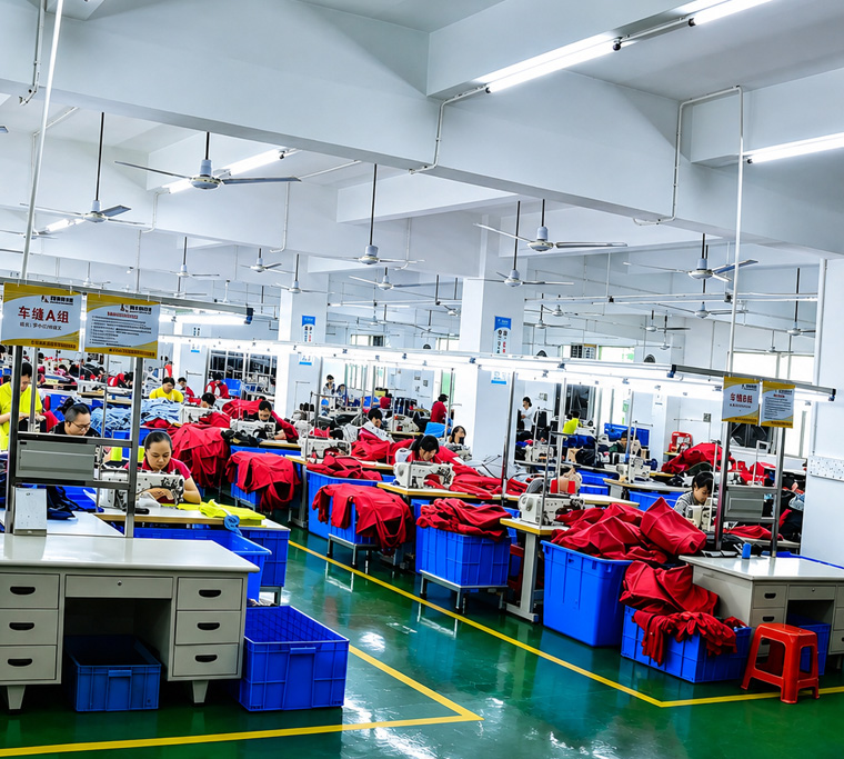 Bag production workshop